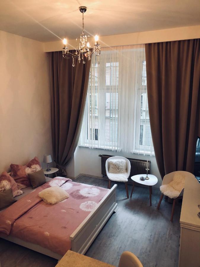 Tomas Apartments Gold كارلوفي فاري المظهر الخارجي الصورة